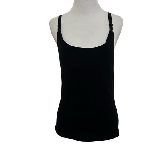 Lamaze medium black nursing tank top - Picture 1 of 6